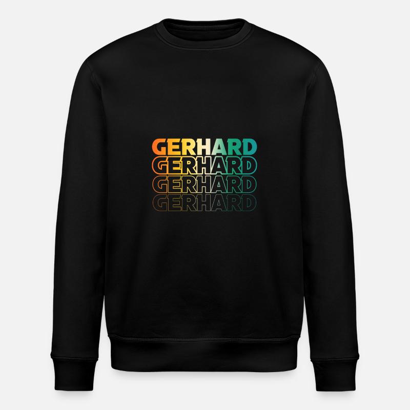Gerhard - Stanley/Stella Unisex Bio-Sweatshirt ROLLER - Schwarz