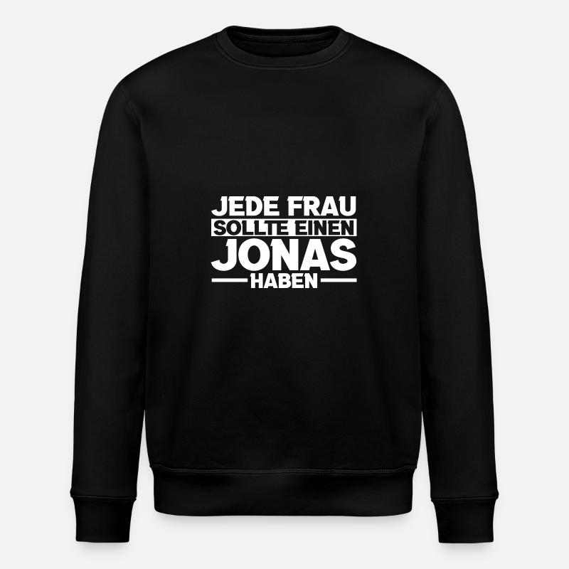 Jonas - Stanley/Stella Unisex Bio-Sweatshirt ROLLER - Schwarz