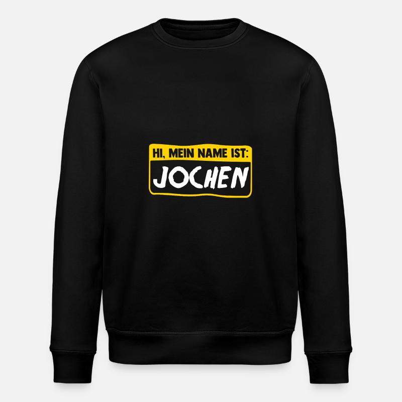 Jochen - Stanley/Stella Unisex Bio-Sweatshirt ROLLER - Schwarz