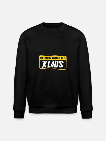 Klaus - Sweat bio ROLLER Stanley/Stella Unisexe - noir