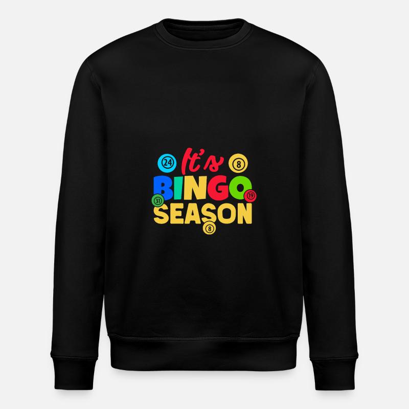 Bingo Jeu Saison Bingo - Sweat bio ROLLER Stanley/Stella Unisexe - noir