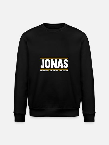 Jonas - Stanley/Stella Unisex Bio-Sweatshirt ROLLER - Schwarz