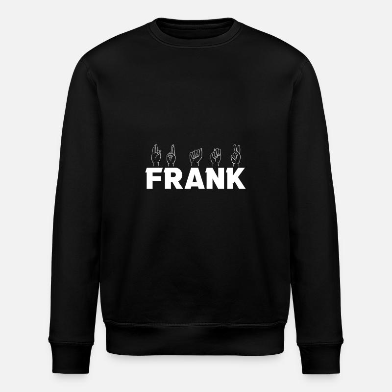 Gebärdensprache Frank - Stanley/Stella Unisex Bio-Sweatshirt ROLLER - Schwarz