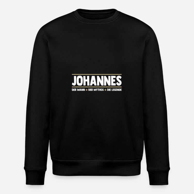 Johannes - Sweat bio ROLLER Stanley/Stella Unisexe - noir