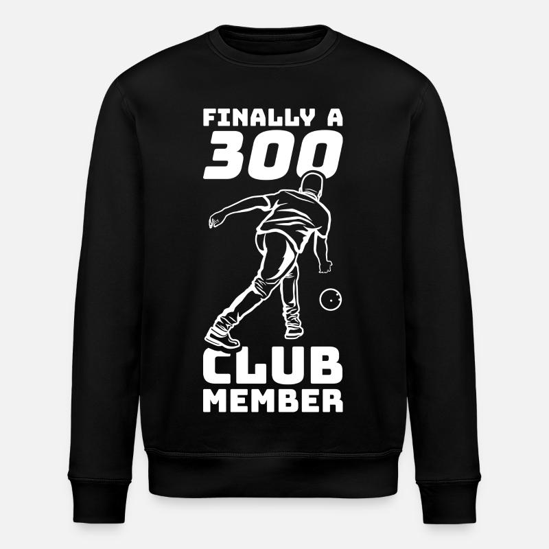 Drôle de dicton de bowling - Sweat bio ROLLER Stanley/Stella Unisexe - noir