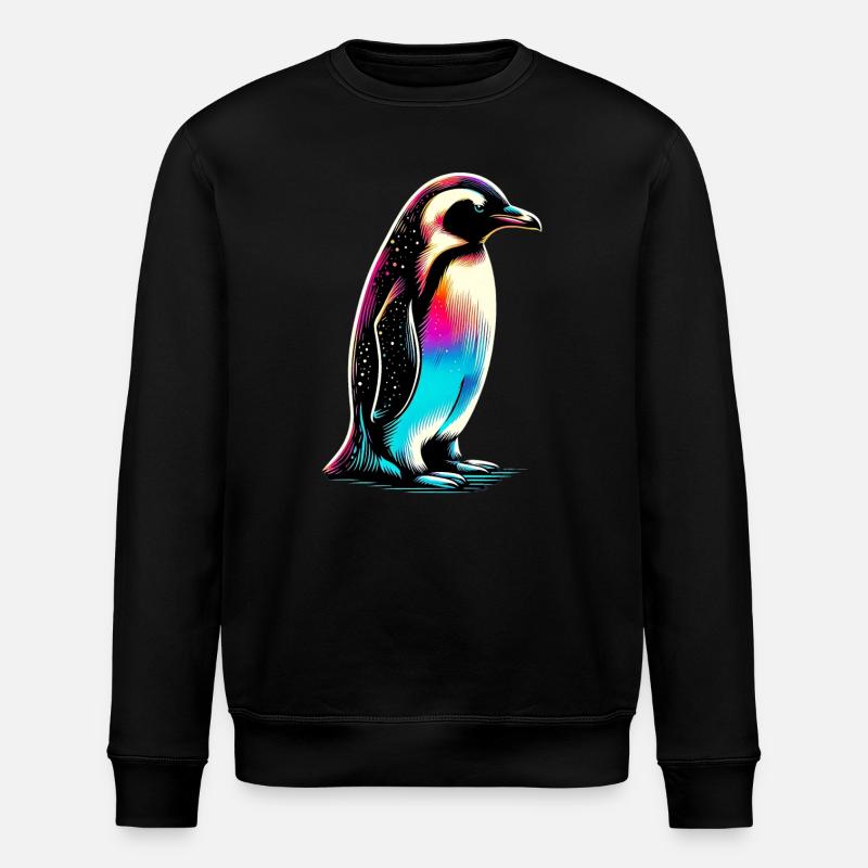 Penguin - Stanley/Stella ROLLER Unisex Organic Sweatshirt - black