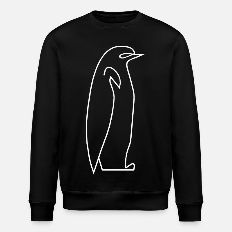 Pingouin - Sweat bio ROLLER Stanley/Stella Unisexe - noir