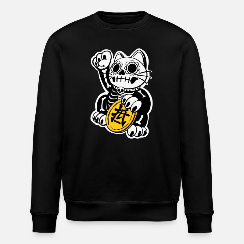 Neko Cavalera Resistance - Stanley/Stella ROLLER Unisex Organic Sweatshirt - black