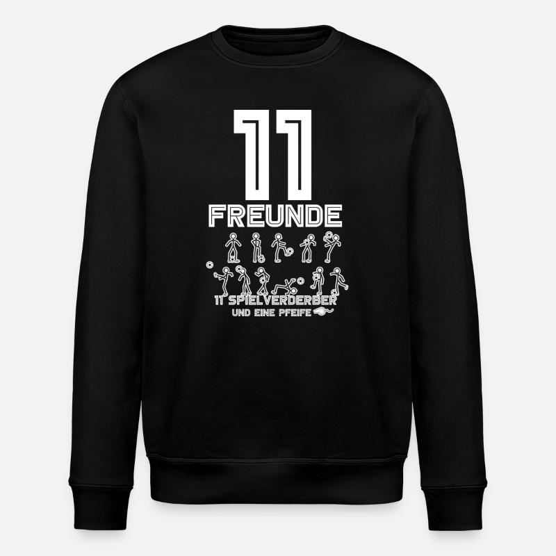 Fußball - Stanley/Stella Unisex Bio-Sweatshirt ROLLER - Schwarz