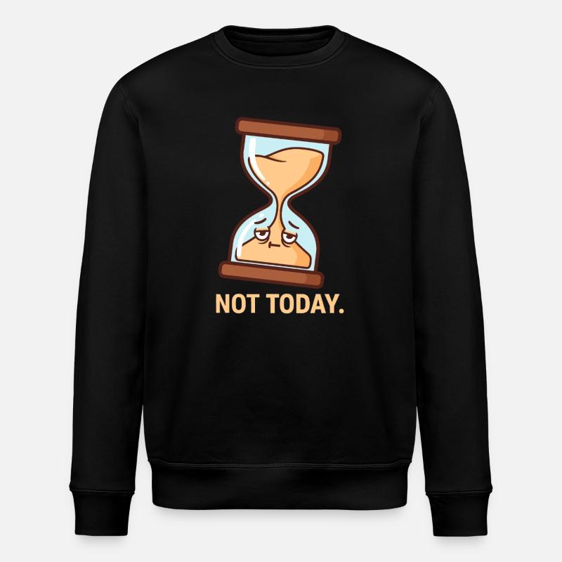 Le Sablier réticent - Sweat bio ROLLER Stanley/Stella Unisexe - noir