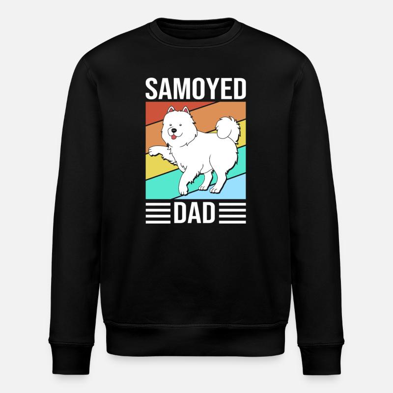 Samojede - Stanley/Stella Unisex Bio-Sweatshirt ROLLER - Schwarz