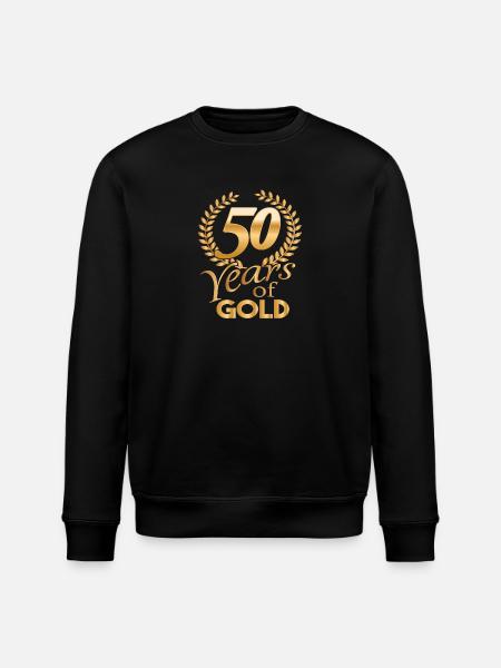 Années d'or chemise 50 années d'or - Sweat bio ROLLER Stanley/Stella Unisexe - noir