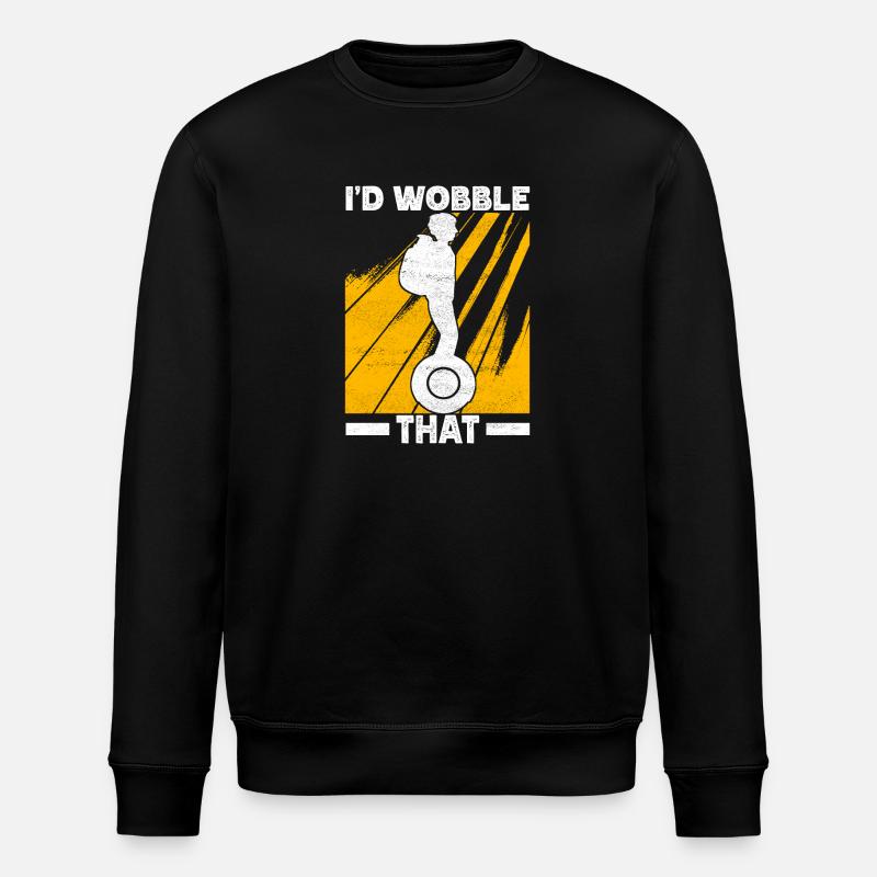 EUC Monowheel - Stanley/Stella ROLLER Unisex Organic Sweatshirt - black
