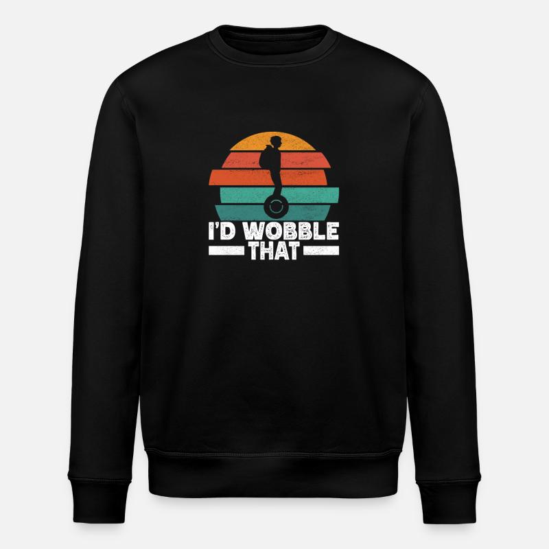EUC Monowheel - Stanley/Stella ROLLER Unisex Organic Sweatshirt - black