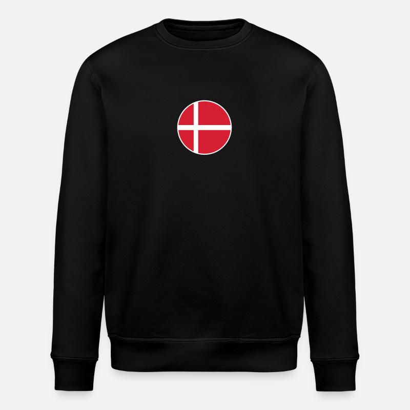 Danemark Drapeau danois Proud Dane - Sweat bio ROLLER Stanley/Stella Unisexe - noir