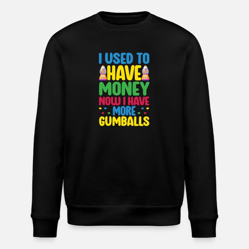 Gumball Machine Kaugummiautomat - Stanley/Stella Unisex Bio-Sweatshirt ROLLER - Schwarz