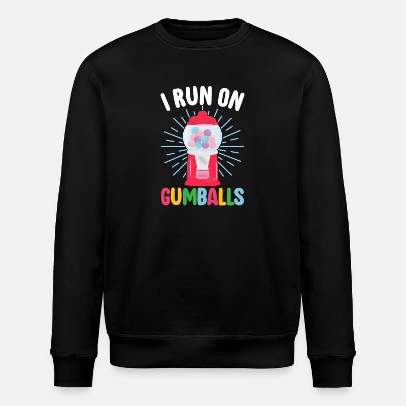 Gumball Machine Kaugummiautomat - Stanley/Stella Unisex Bio-Sweatshirt ROLLER - Schwarz