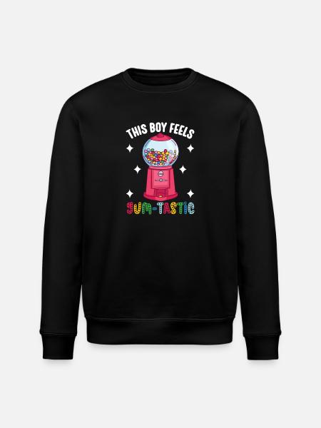 Gumball Machine Chewing Gum Machine - Stanley/Stella ROLLER Unisex Organic Sweatshirt - black