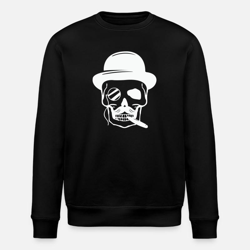 skull sir - Stanley/Stella Unisex Bio-Sweatshirt ROLLER - Schwarz