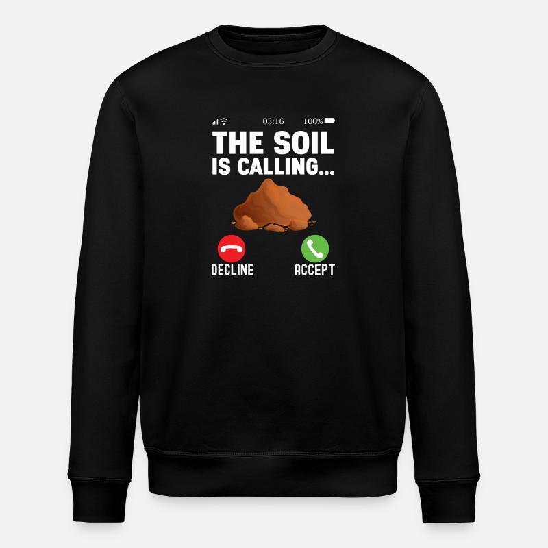 Bodenwissenschaftler Science du sol - Sweat bio ROLLER Stanley/Stella Unisexe - noir