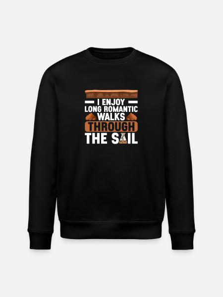 Bodenwissenschaftler Soil Science - Stanley/Stella ROLLER Unisex Organic Sweatshirt - black