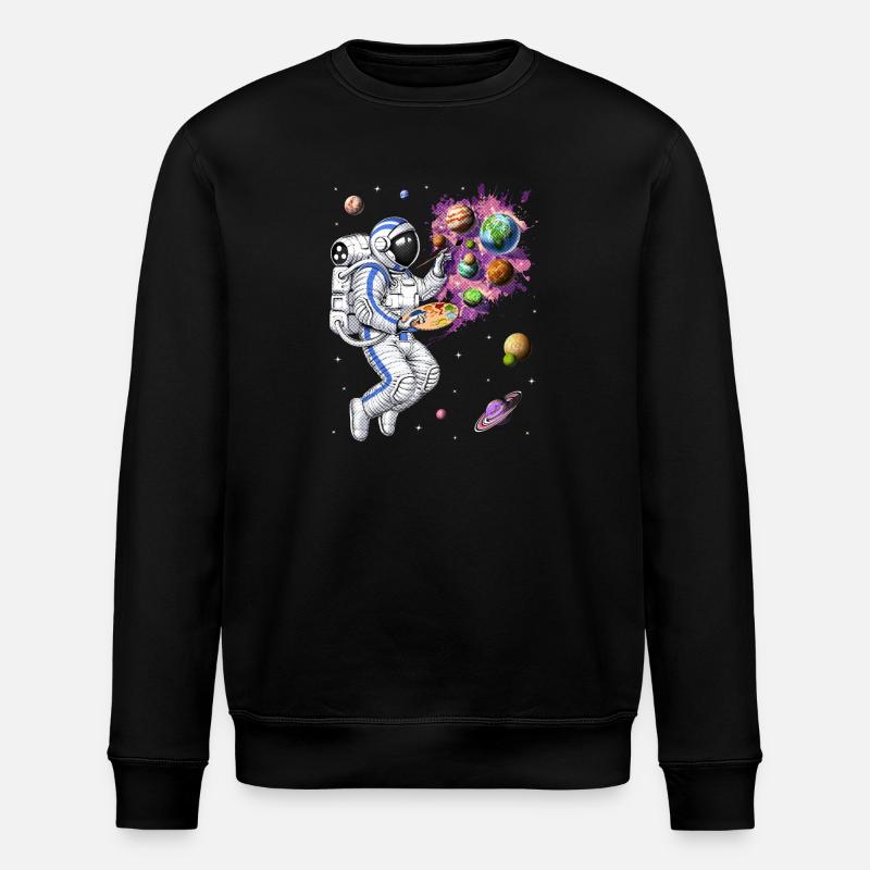 Astronaute de l’espace Peintre - Sweat bio ROLLER Stanley/Stella Unisexe - noir