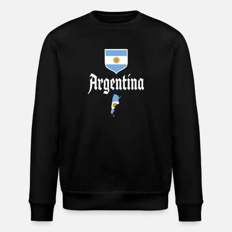Argentine Cadeau Argentine Drapeau argentin - Sweat bio ROLLER Stanley/Stella Unisexe - noir