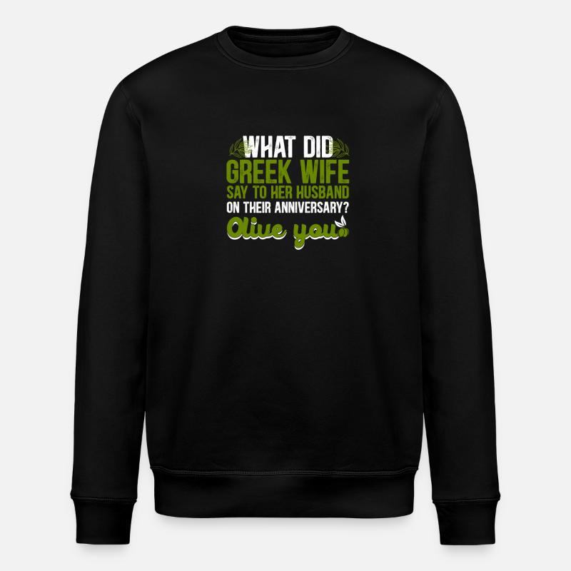 Anniversaire Olive You Mythologie grecque - Sweat bio ROLLER Stanley/Stella Unisexe - noir