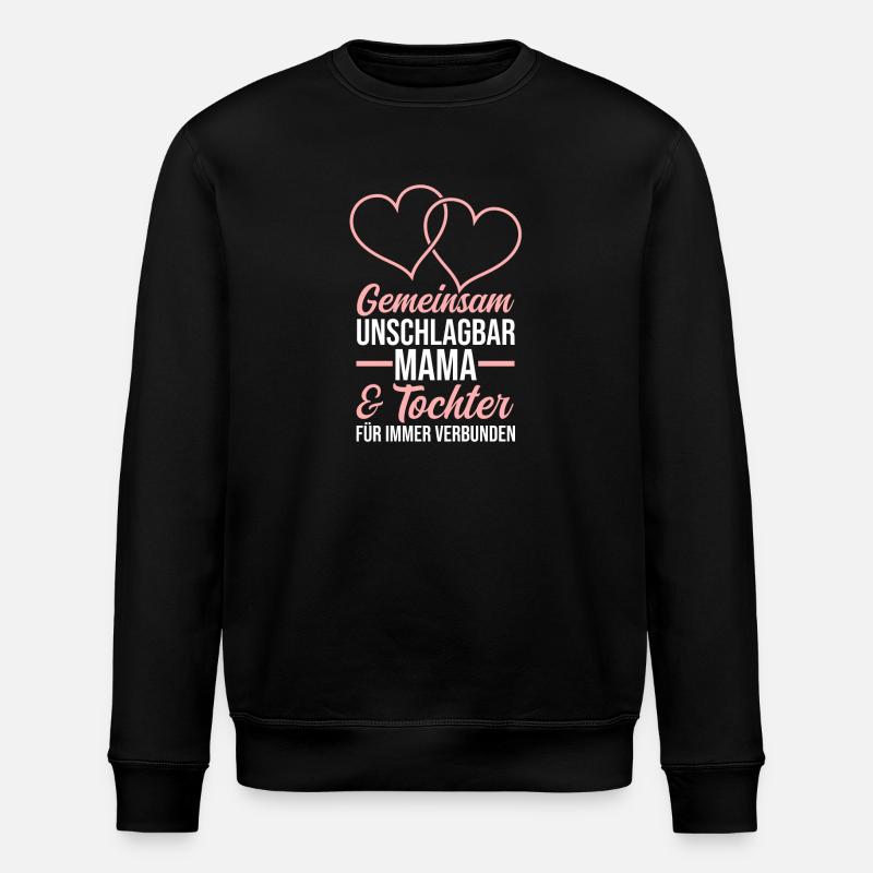 Maman et fille - Sweat bio ROLLER Stanley/Stella Unisexe - noir