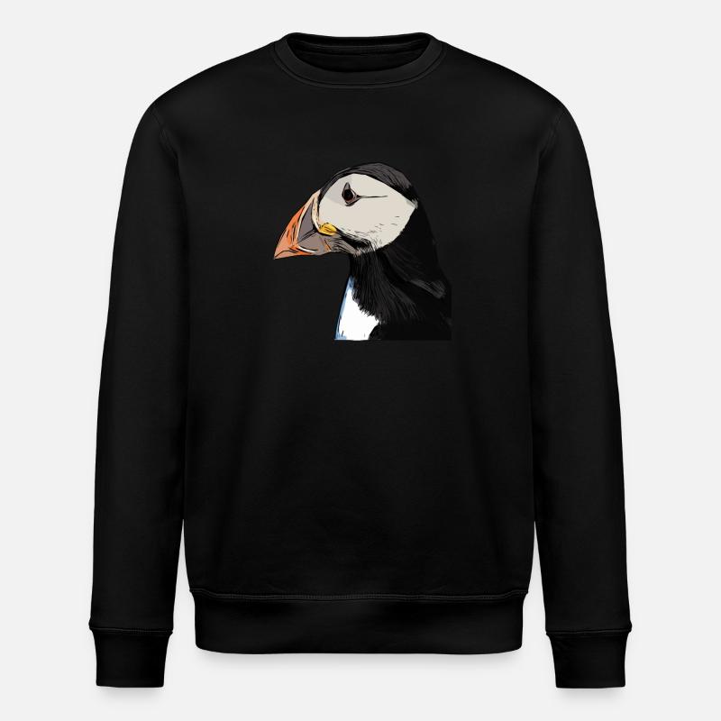 Papageientaucher - Lunde - Macareux - Sweat bio ROLLER Stanley/Stella Unisexe - noir