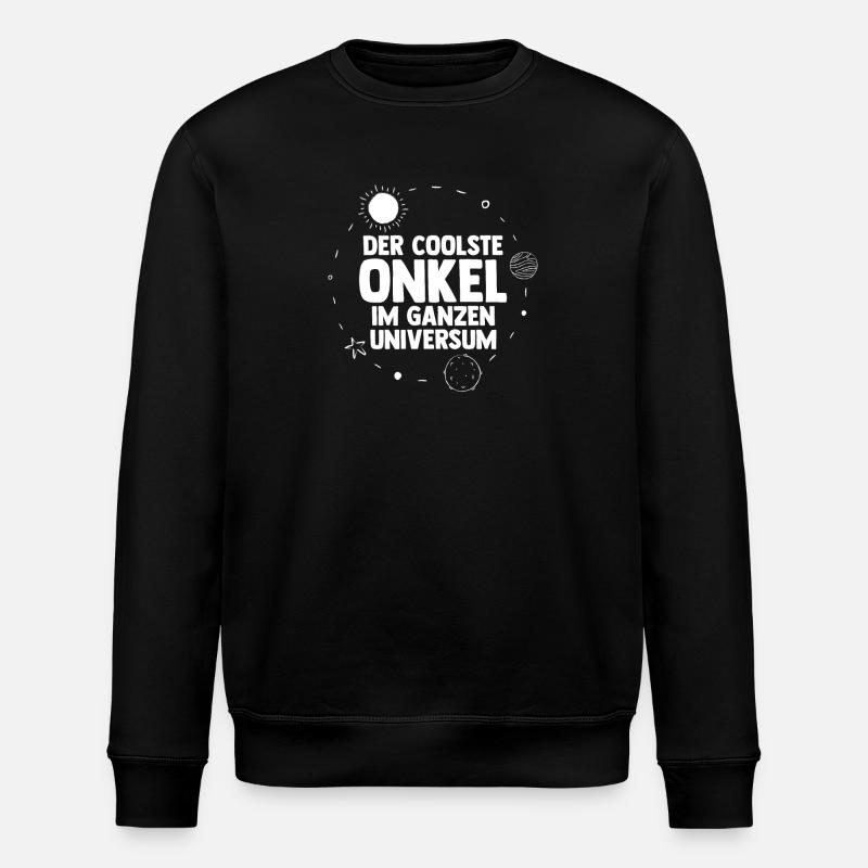 Uncle - Stanley/Stella ROLLER Unisex Organic Sweatshirt - black