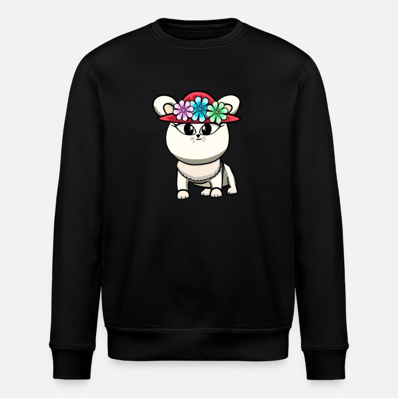 Chat Chats Chaton - Sweat bio ROLLER Stanley/Stella Unisexe - noir