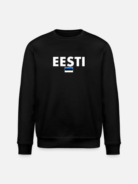 Eesti Estonie Drapeau estonien Este - Sweat bio ROLLER Stanley/Stella Unisexe - noir