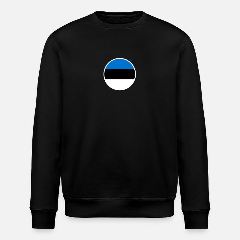 Estonie Drapeau estonien Este - Sweat bio ROLLER Stanley/Stella Unisexe - noir