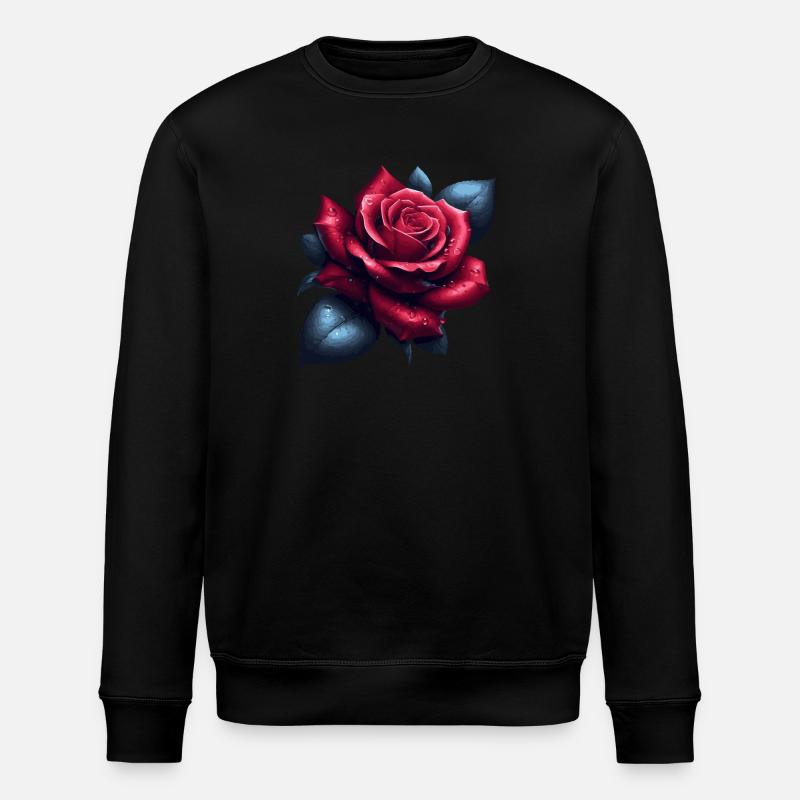 Rose - Sweat bio ROLLER Stanley/Stella Unisexe - noir
