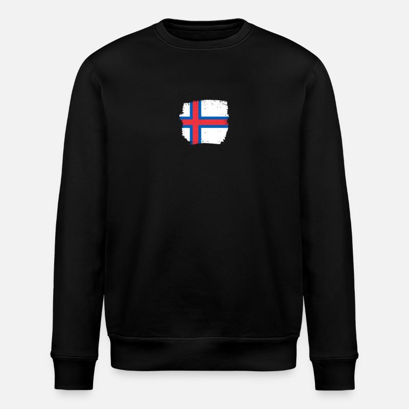 Îles Féroé Drapeau féroïen - Sweat bio ROLLER Stanley/Stella Unisexe - noir