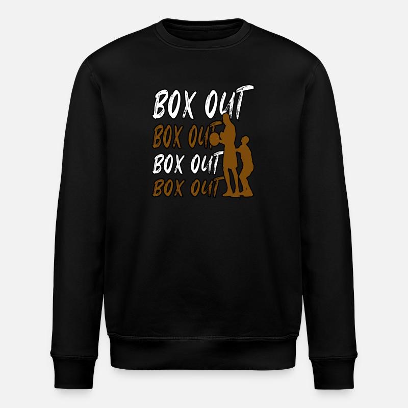 Boxe Out Basketball - Sweat bio ROLLER Stanley/Stella Unisexe - noir