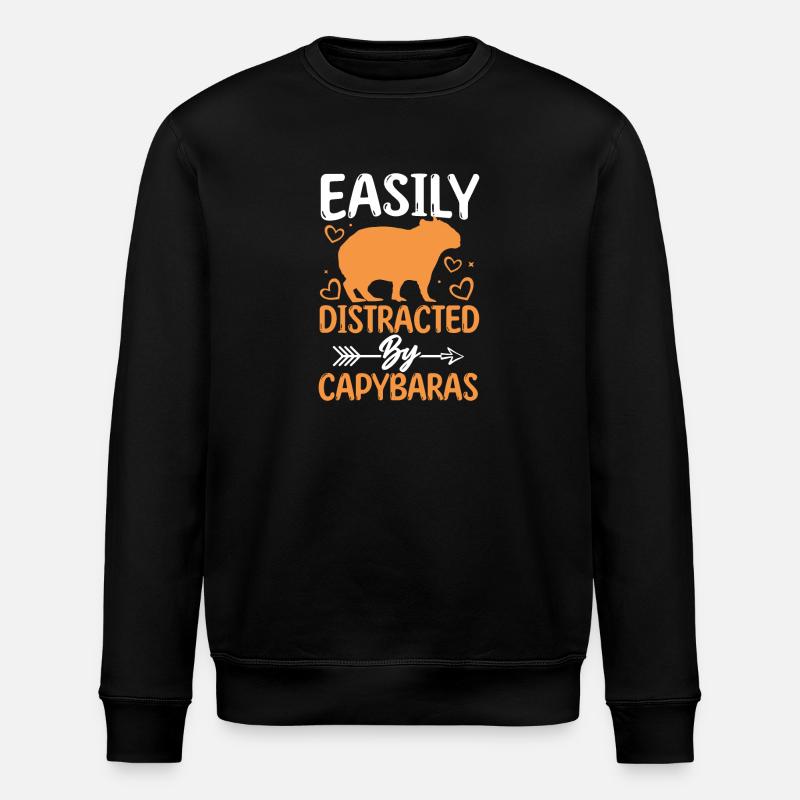 Capybara - Sweat bio ROLLER Stanley/Stella Unisexe - noir