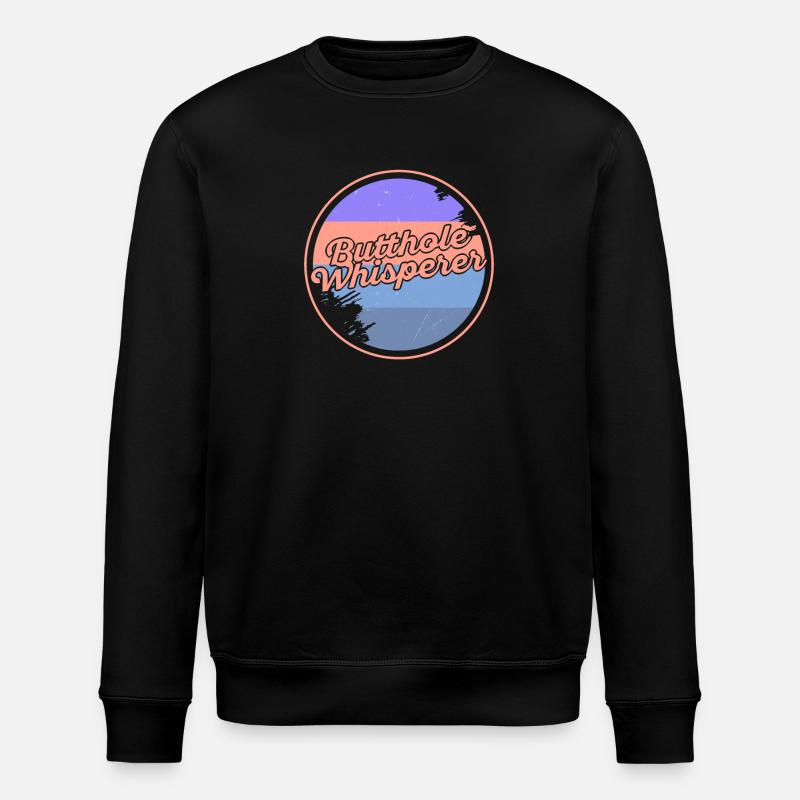 Chuchoteur de trou du cul - Sweat bio ROLLER Stanley/Stella Unisexe - noir