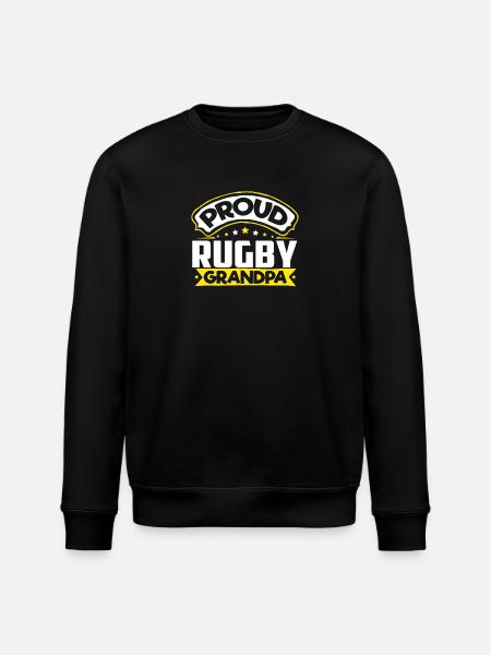 Sports Papy Rugby Papi - Sweat bio ROLLER Stanley/Stella Unisexe - noir