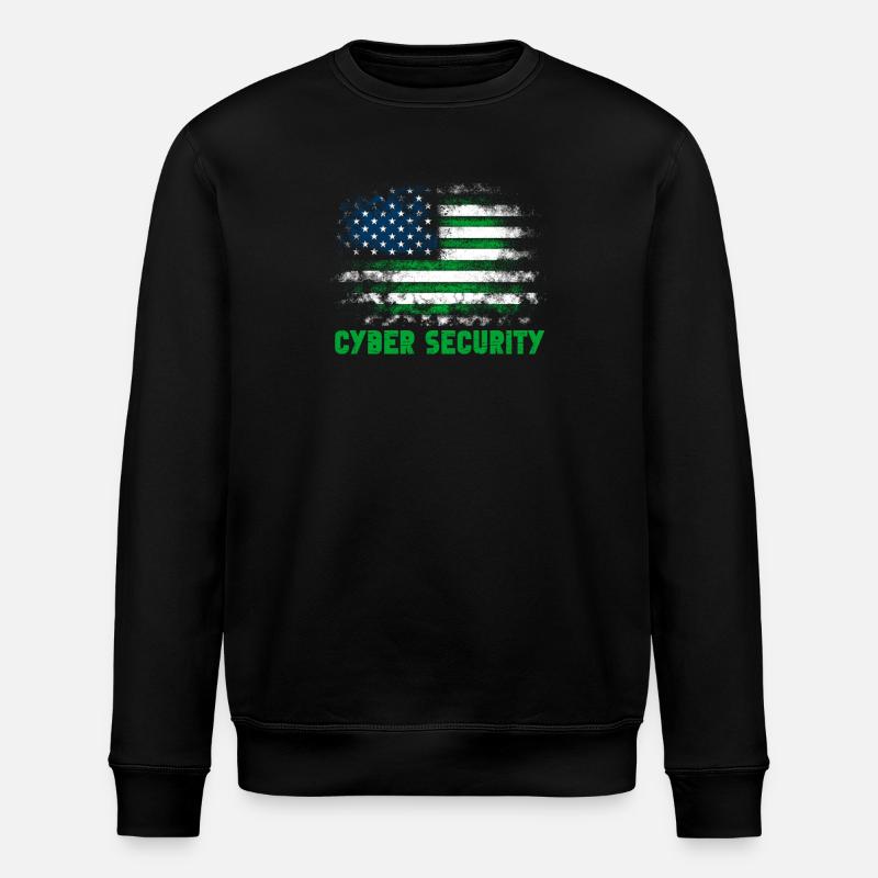 Ethical Hacker Cybersecurity Expertise - Stanley/Stella ROLLER Unisex Organic Sweatshirt - black