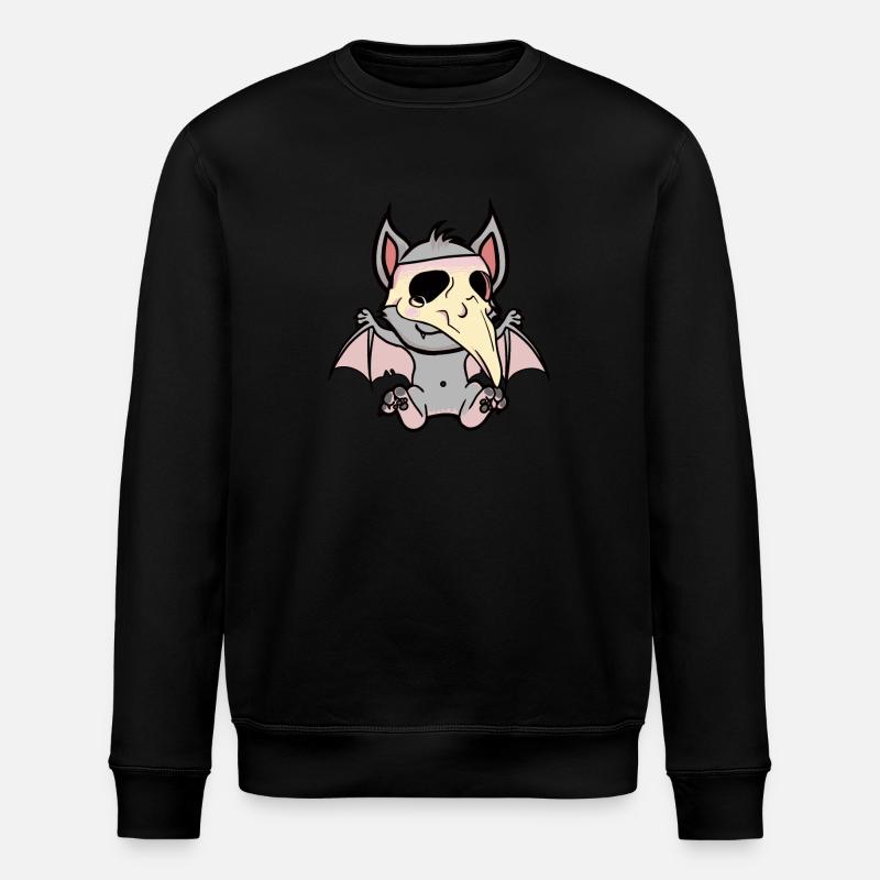 Halloween, chauve-souris, chauve-souris, peste, peste - Sweat bio ROLLER Stanley/Stella Unisexe - noir
