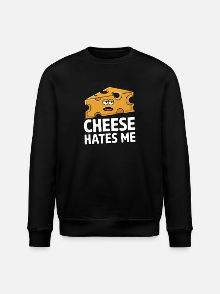 Lactose intolerance Lactose intolerant - Stanley/Stella ROLLER Unisex Organic Sweatshirt - black