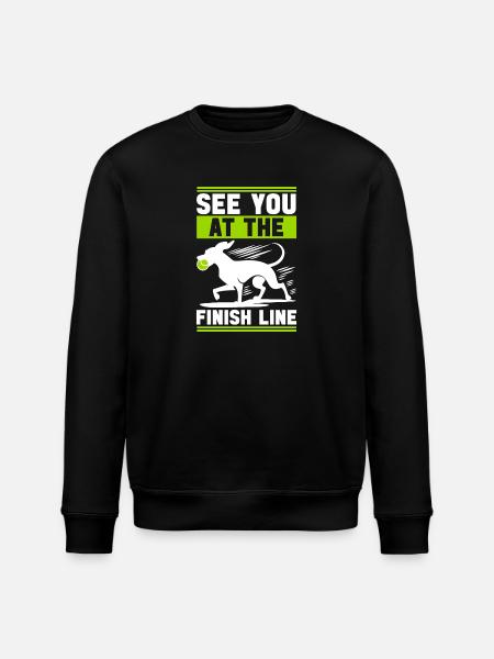Flyball Dog Sports - Stanley/Stella ROLLER Unisex Organic Sweatshirt - black