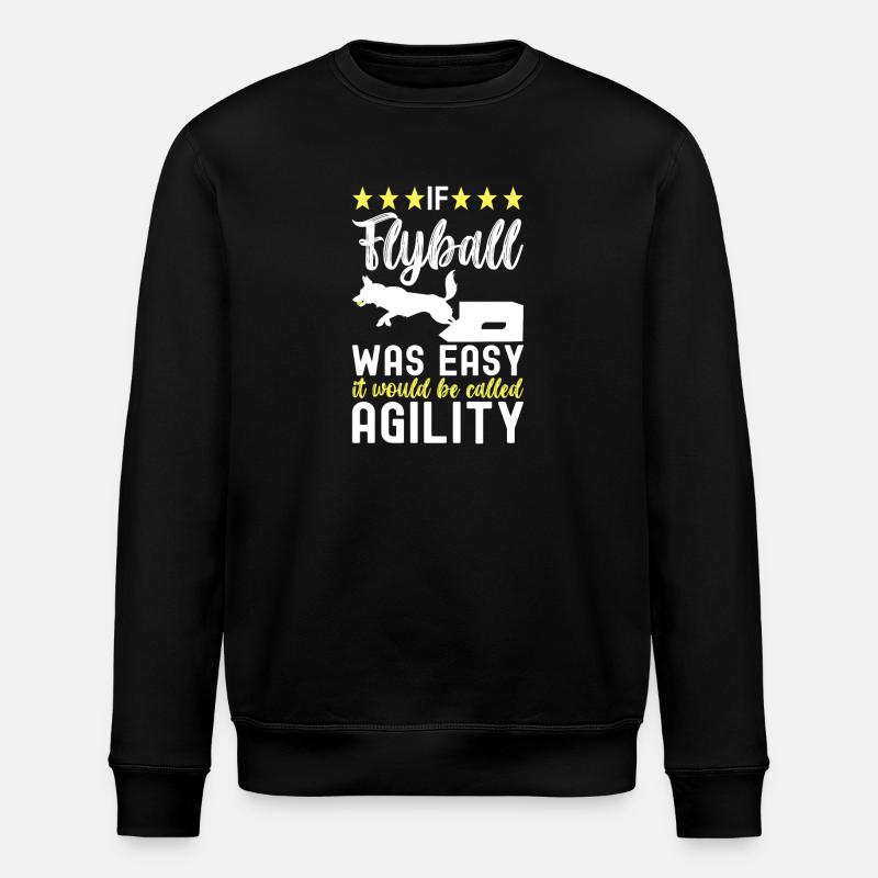Flyball Sports canins - Sweat bio ROLLER Stanley/Stella Unisexe - noir