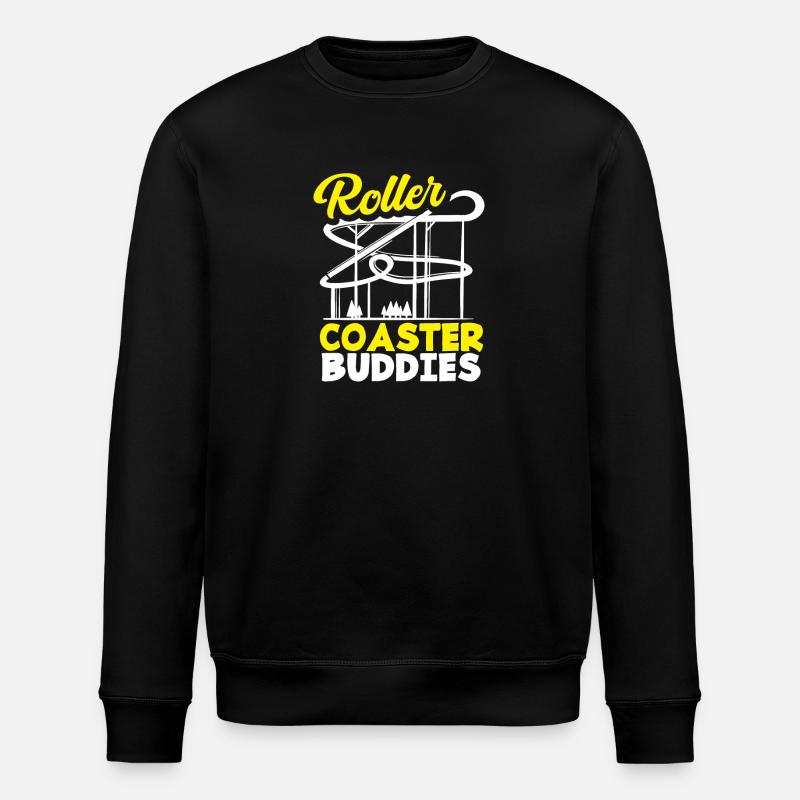 Roller Coaster Friends Aventure - Sweat bio ROLLER Stanley/Stella Unisexe - noir