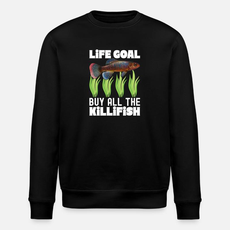 Killifisch Aquarium Amateurs de poissons - Sweat bio ROLLER Stanley/Stella Unisexe - noir