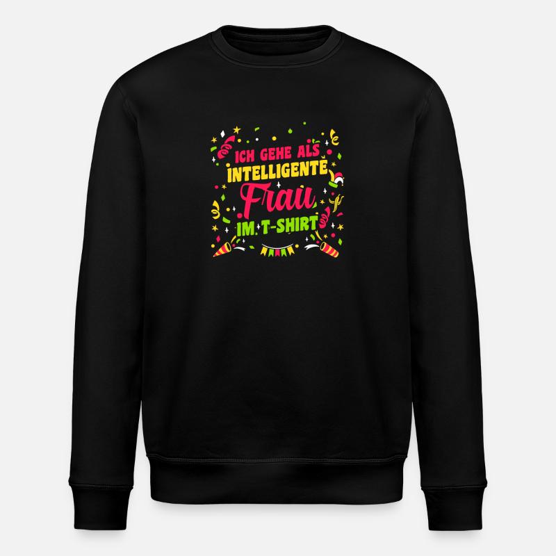 Carnival Costume Carnival - Stanley/Stella ROLLER Unisex Organic Sweatshirt - black