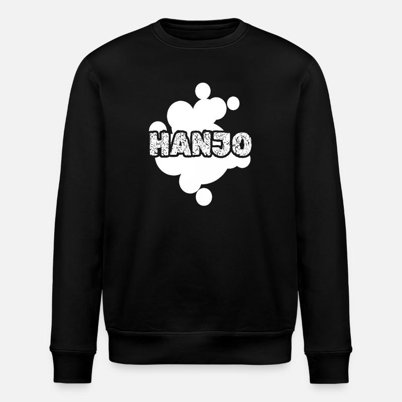 Hanjo Hanjo - Sweat bio ROLLER Stanley/Stella Unisexe - noir
