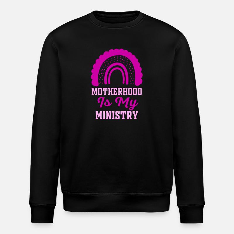 La maternité est mon ministère - Sweat bio ROLLER Stanley/Stella Unisexe - noir